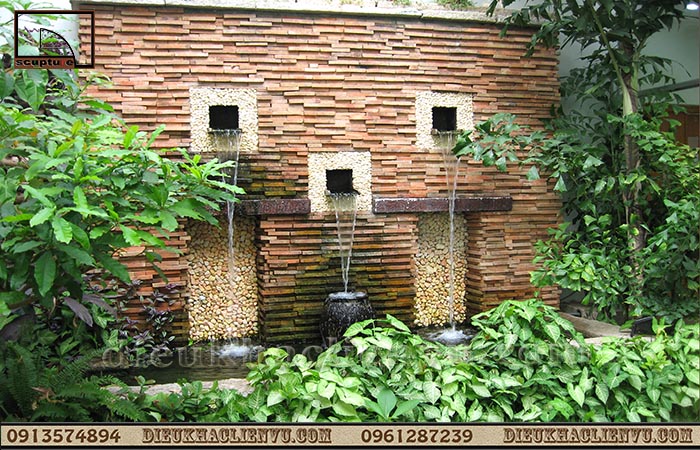 Thi công cảnh quan dự án sân vườn điêu khắc Liên Vũ